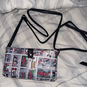 Mickey Mouse Comic Strip Crossbody Bag